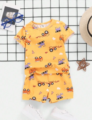 Compleu Shein Kids, galben