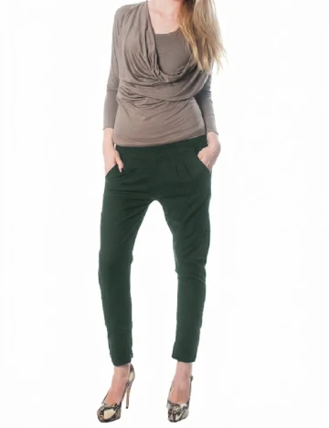 Pantaloni Bershka, verde