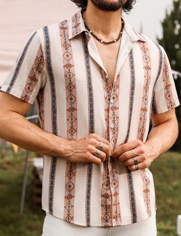 
						Camasa SHEIN, mix culori