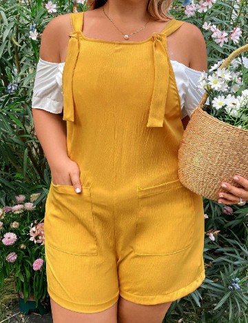 
						Salopeta SHEIN CURVE, galben