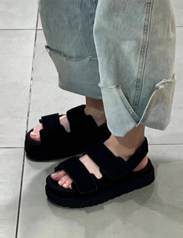 Sandale SHEIN, negru