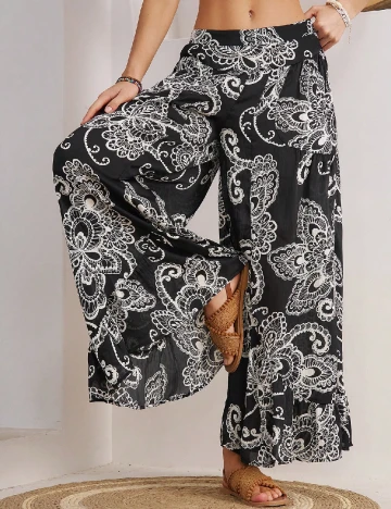 Pantaloni SHEIN, negru