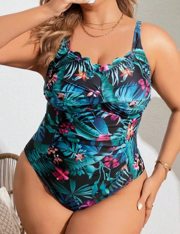 Costum de baie SHEIN CURVE, mix culori