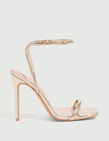 Sandale SHEIN, auriu