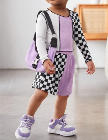 Compleu Shein Kids, mix culori