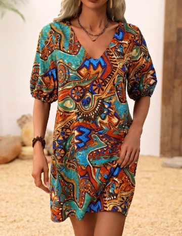 
						Rochie scurta SHEIN, mix culori