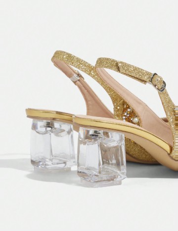 Pantofi Cuccoo, auriu