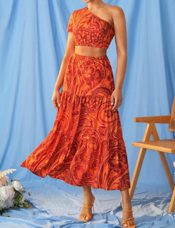 
						Compleu SHEIN, portocaliu