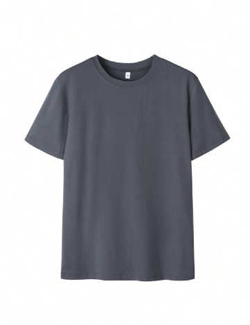 
						Tricou Oversize SHEIN, gri