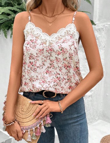 
						Maiou SHEIN, floral print