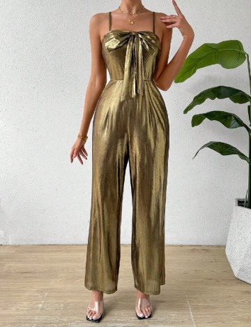 
						Salopeta SHEIN, auriu