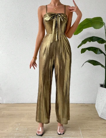 Salopeta SHEIN, auriu