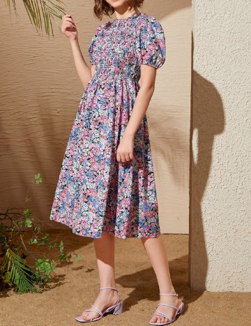 
						Rochie Shein Kids, floral print