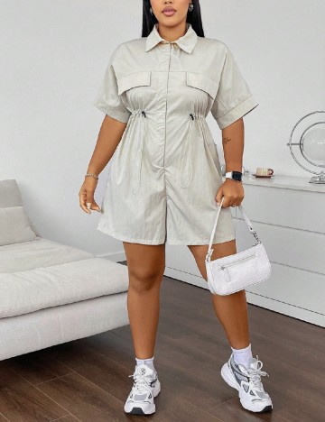 
						Salopeta SHEIN CURVE, bej