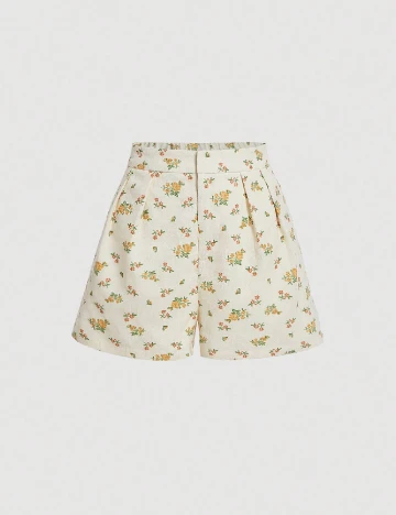 Pantaloni scurti SHEIN, ecru