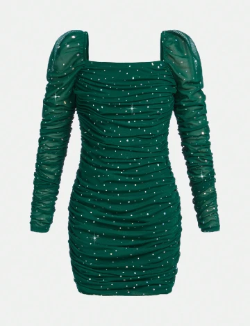 Rochie Shein Kids, verde