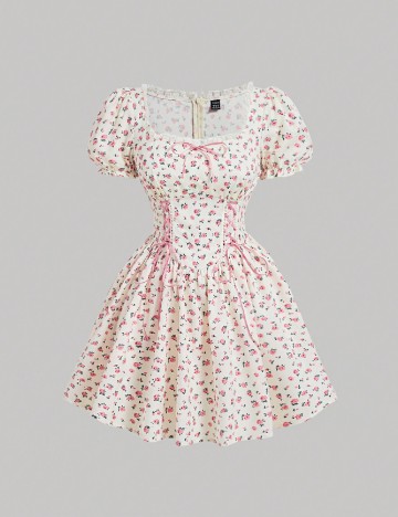 
						Rochie scurta SHEIN, floral print