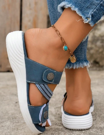 Slapi SHEIN, albastru