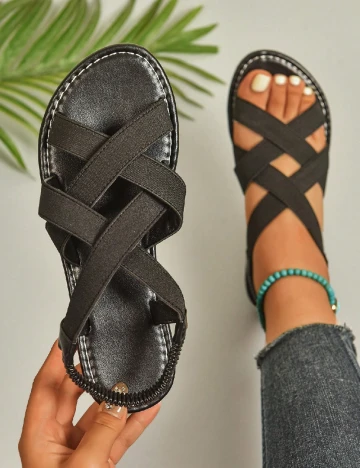 Sandale SHEIN, negru