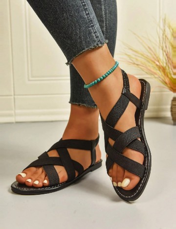 Sandale SHEIN, negru