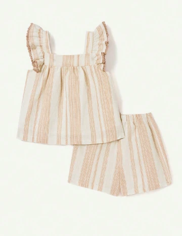 Compleu CozyCub, crem