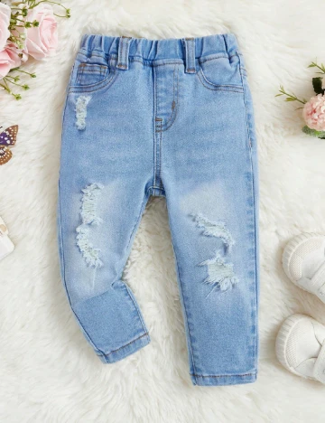 Blugi Shein Kids, albastru