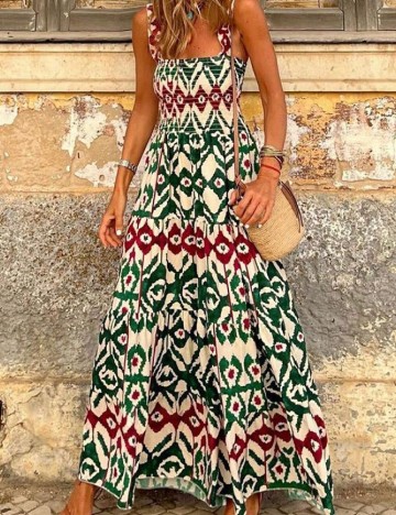 
						Rochie lunga SHEIN, mix culori