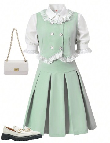 
						Compleu Shein Kids, verde