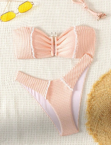 Costum de baie SHEIN, roz