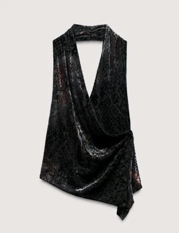 Top Zara, negru