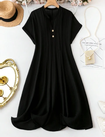 Rochie scurta SHEIN CURVE, negru