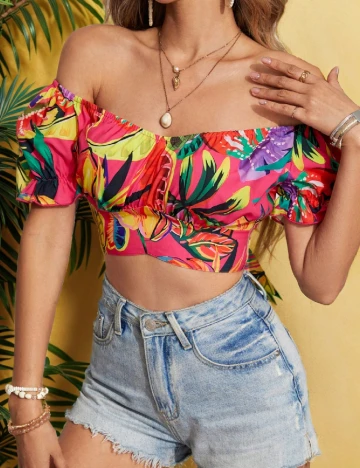 Top SHEIN, mix culori