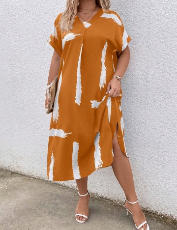 
						Rochie medie SHEIN CURVE, portocaliu