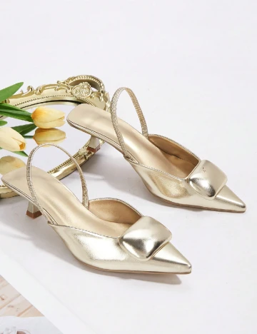 Pantofi SHEIN, auriu