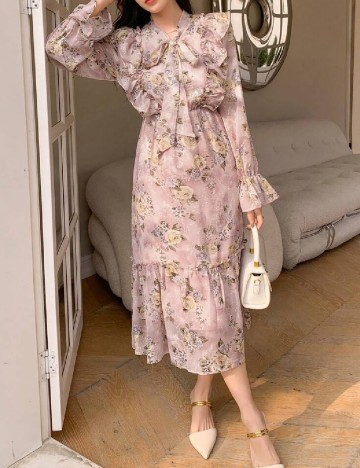 
						Rochie medie SHEIN, roz