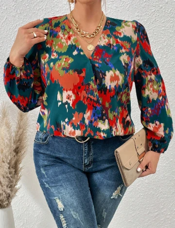 Bluza SHEIN CURVE, mix culori