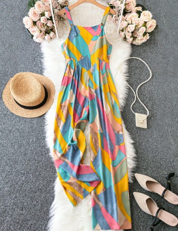 
						Salopeta SHEIN CURVE, mix culori