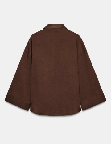 Camasa Oversize Zara, maro