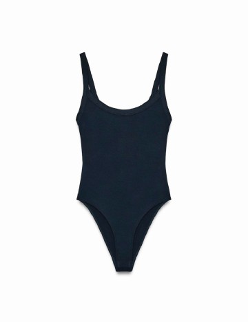 
						Body Zara, bleumarin inchis