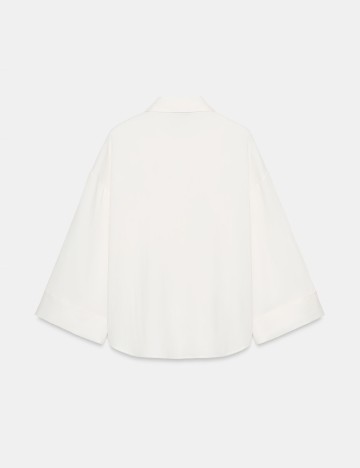 Camasa Oversize Zara, ecru