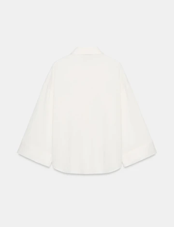 Camasa Oversize Zara, ecru