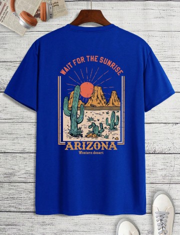 
						Tricou SHEIN, albastru