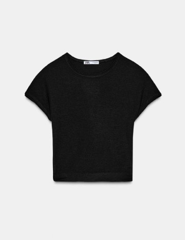 Top Zara, negru