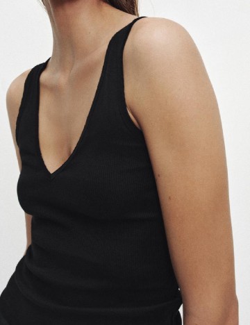 Top Zara, negru