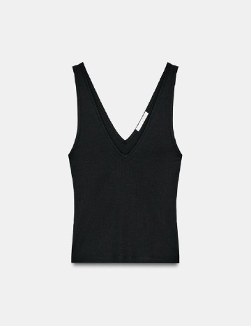 Top Zara, negru
