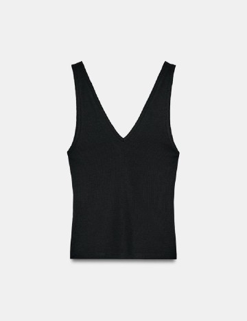 Top Zara, negru