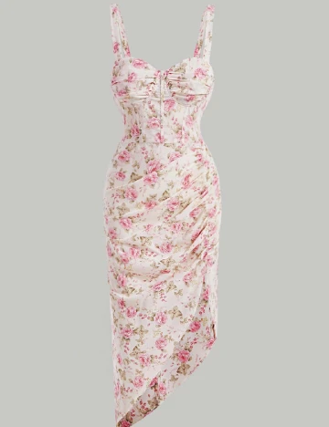 Rochie scurta SHEIN, floral print