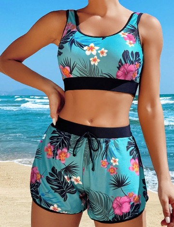 
						Costum de baie SHEIN, mix culori