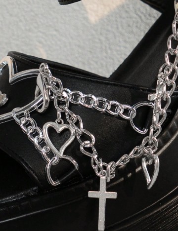 Sandale Romwe, negru