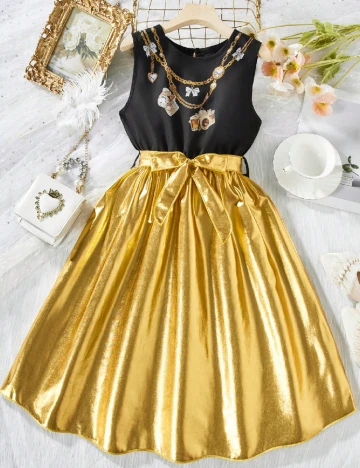 Rochie Shein Kids, galben